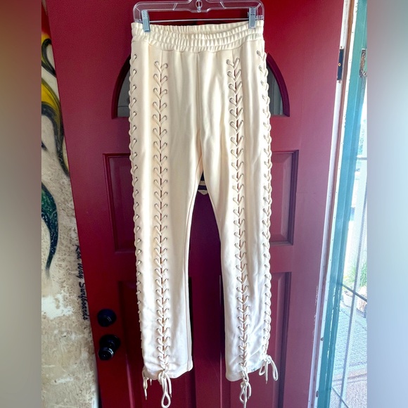 hidden cult Pants - HIDDEN CULT 100% cotton heavy duty lace up sweatpants. Purchased in Sweden 🇸🇪